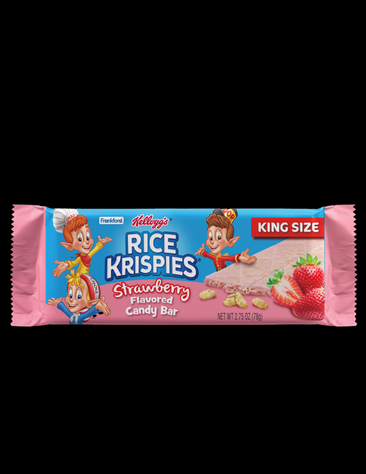 Kellogg's Rice Krispies Strawberry Candy Bar 78g King Size